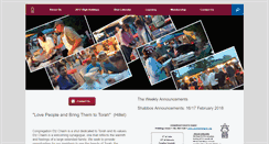 Desktop Screenshot of etzchaimsharon.org